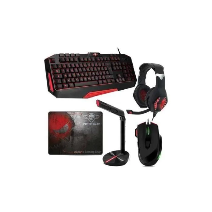 Spirit Of Gamer PRO-MK3 Pack gamer 3-en-1