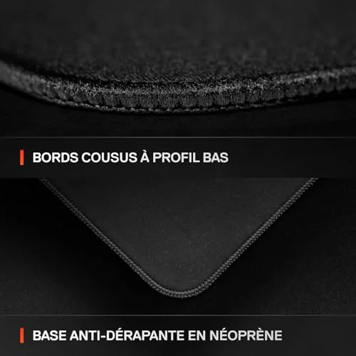 SteelSeries QcK Performance L Speed Noir - vue 5
