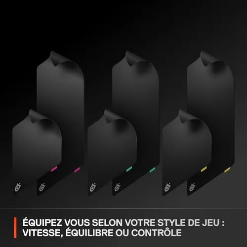 SteelSeries QcK Performance XL Noir - vue 9