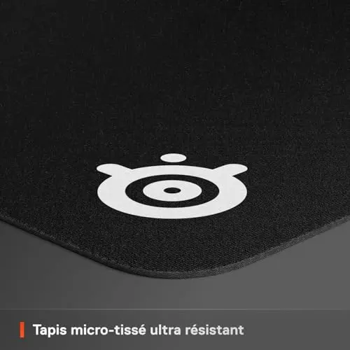 SteelSeries QcK XXL Noir - vue 4