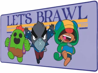 Subsonic Brawl Stars Let's Brawl XXL 90 x 40 cm - vue 1