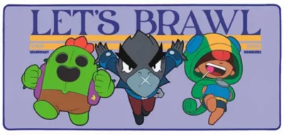 Subsonic Brawl Stars Let's Brawl XXL 90 x 40 cm