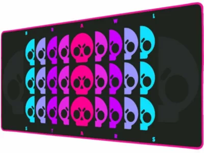 Subsonic XXL Desk Mat Skull Repeater - vue 1