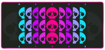 Subsonic XXL Desk Mat Skull Repeater