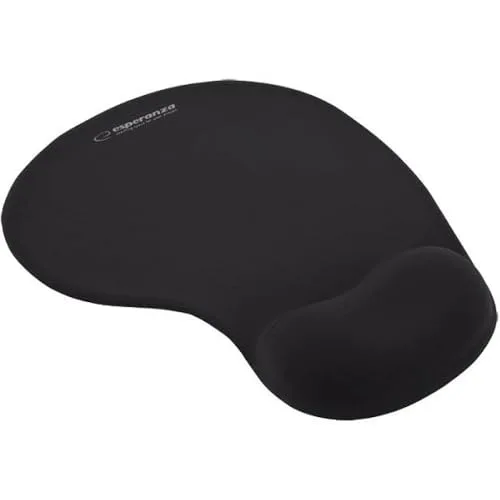 Esperanza EA137K Tapis de souris ergonomique noir