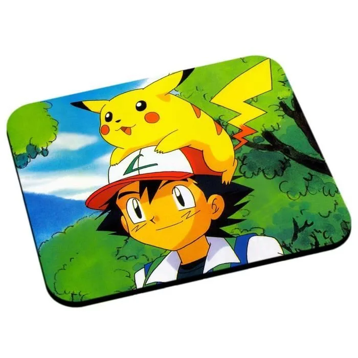 GENERIQUE Tapis de souris Pikachu et Sasha céramique