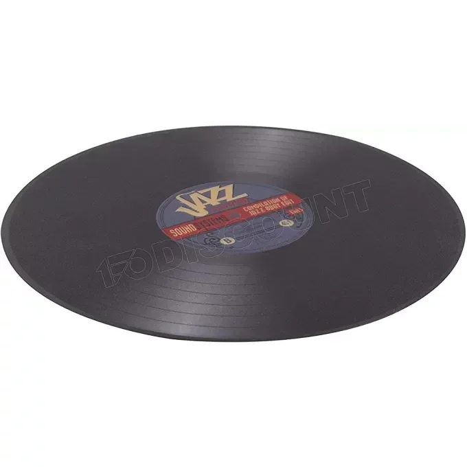 T'nB Tapis de souris Vinyle 45T Noir