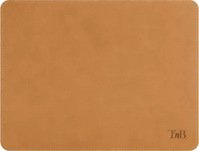 TNB TSMADEINFR Tapis de souris cuir recyclé 25,4 x 19,5 cm