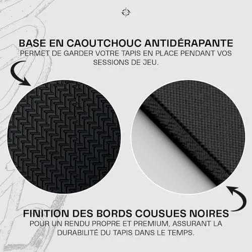 Tryhard Tapis de Souris XXL Noir, vue 3