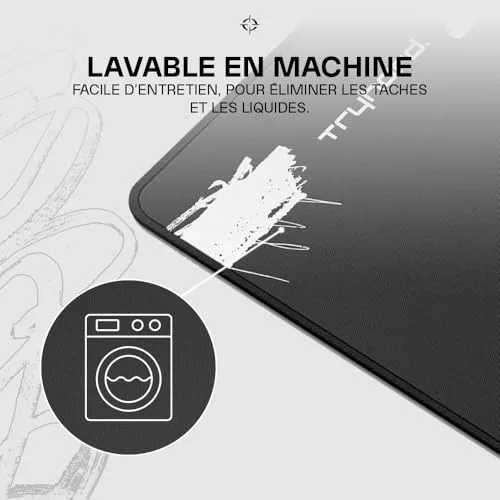 Tryhard Tapis de Souris XXL Noir, vue 6