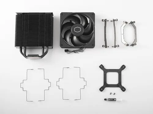 Cooler Master - Hyper 212 Black Edition - Ventilateur de Processeur ( Intel® & AMD) 1x Ventilateur 120mm PWM - Noir - vue 5