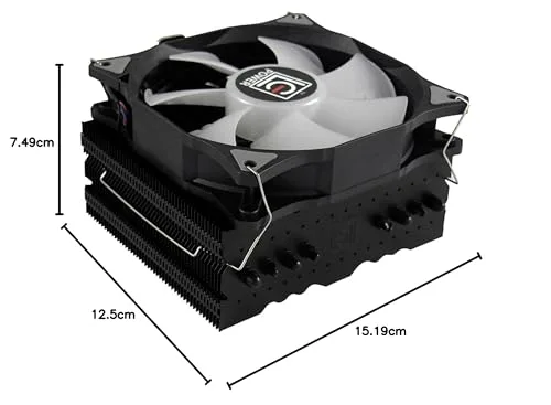 LC Power Cosmo Cool LC-CC-120-RGB Refroidisseur de processeur (LGA775 Socket LGA1156 Socket Socket AM2 Socket AM2+ - vue 4