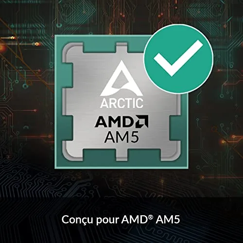 Refroidisseur CPU - ARTIC - Alpine 23 - 95 W - Prise AMD AM4 - Moteur PWM - vue 2