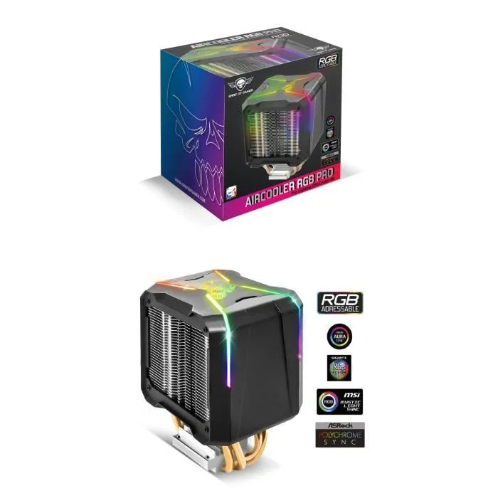 Spirit of Gamer AirCooler Pro ARGB 92 mm
