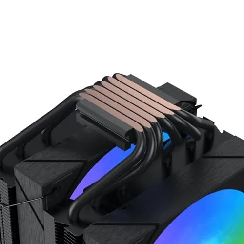 Ventirad CPU - XIGMATEK AK6 Dual Digital - AMD AM5/AM4 - Ventilateur 2x 120 mm ARGB - Noir - vue 4