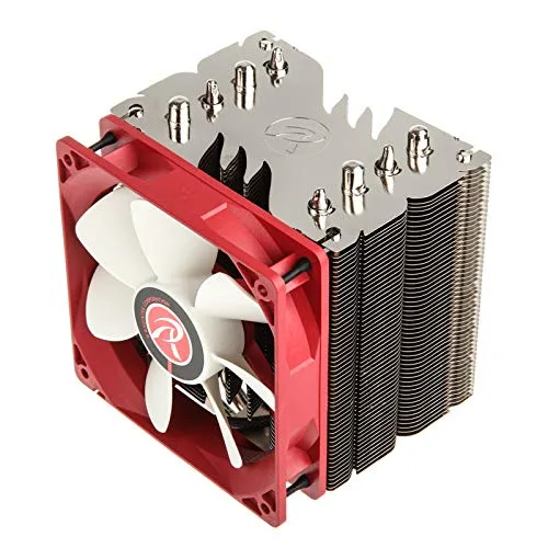 Ventirad pour processeur - RAIJINTEK - THEMIS EVO - 100% Nickel - 2 ventilateurs PWM - Caloducs 8mm - vue 3