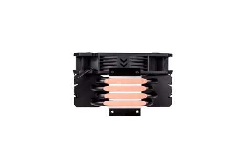 Ventirad processeur 5 caloducs Gelid Solutions Intel1700 AMD AM4 - noir - 72x120x154 mm/12 V - vue 3