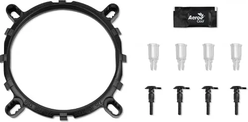 Ventirad processeur - Aerocool - Rave 4 RGB - Noir - 12 cm - Compatible Socket AM4 - vue 6