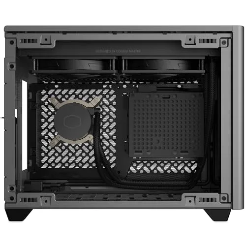 Boîtier Mini-ITX - COOLER MASTER - NR200P Max V2 - AIO 280mm - PSU SFX 850W Gold - Ventilation Améliorée - vue 3