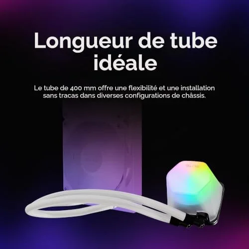 Cooler Master MasterLiquid ML360 Illusion ARGB Refroidisseur liquide pour processeur AIO en boucle ferméedôme - vue 9