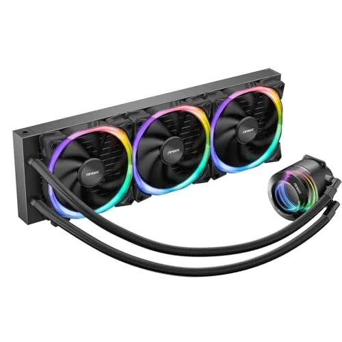 Kit de watercooling AIO - Antec - Vortex RGB - 360mm - Noir - Compatible LGA1150 - vue 6