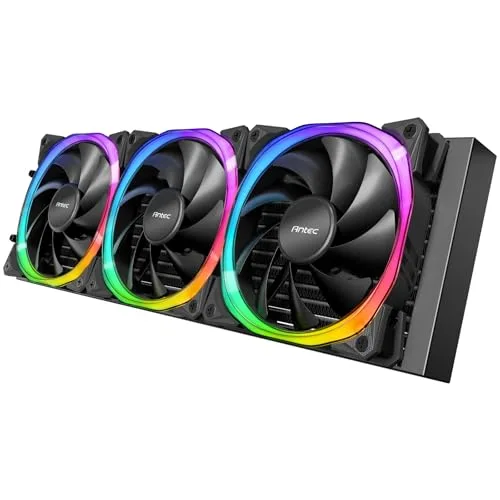 Kit de watercooling AIO - Antec - Vortex RGB - 360mm - Noir - Compatible LGA1150 - vue 7