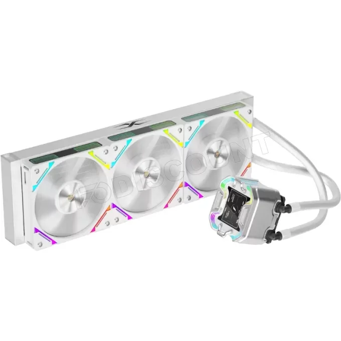 1stPlayer X-360 ARGB 360 mm Blanc