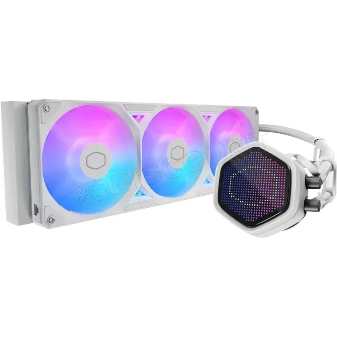 Cooler Master MasterLiquid Atmos II Pixel LED 360mm Blanc