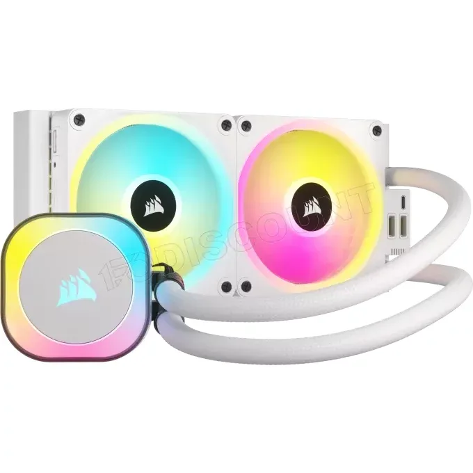 Corsair iCUE LINK H100i RGB 240mm Blanc