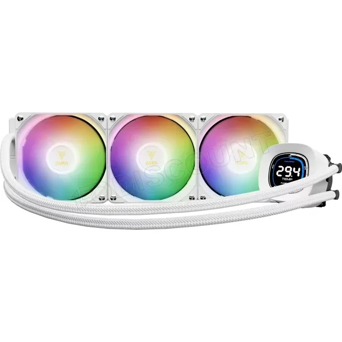Gamdias AURA GL360 DIGITAL WH 360mm ARGB