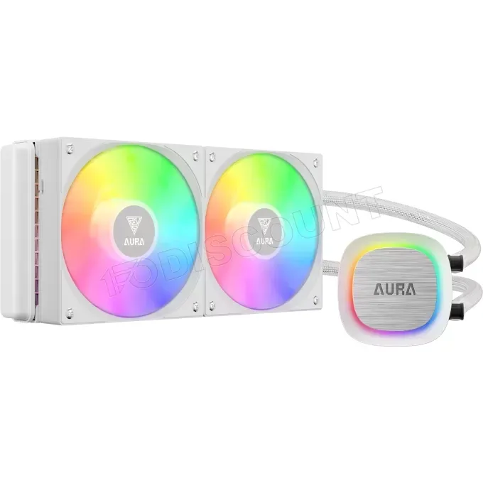 Gamdias AURA GL240 V2 White ARGB 240mm