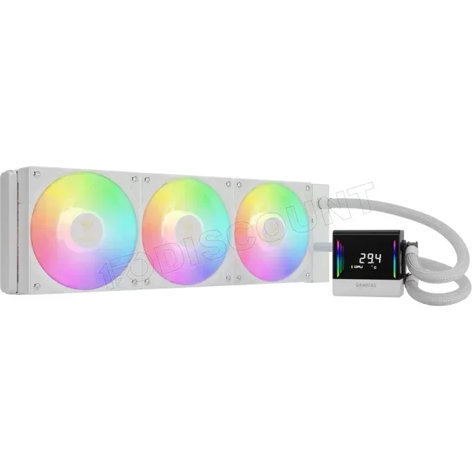 Gamdias Chione E4-360 RGB 360mm Blanc