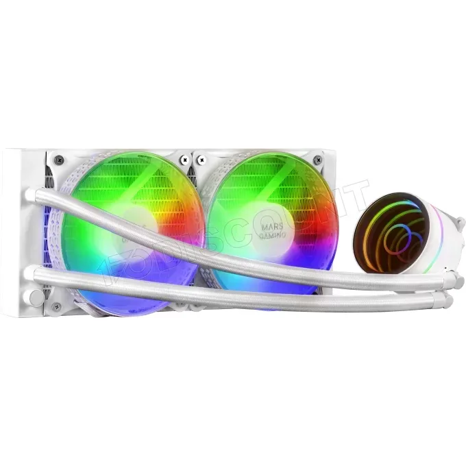 Mars Gaming ML-ONE240 240mm FRGB Blanc