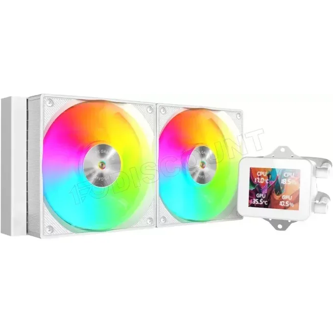 Mars Gaming ML-VISION240 240 mm Blanc