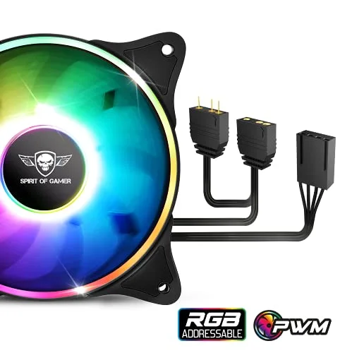 Kit Watercooling - Spirit Of Gamer - LIQUID FORCE 120 ARGB - Silencieux - Compatible AMD/Intel - 120 mm - vue 5