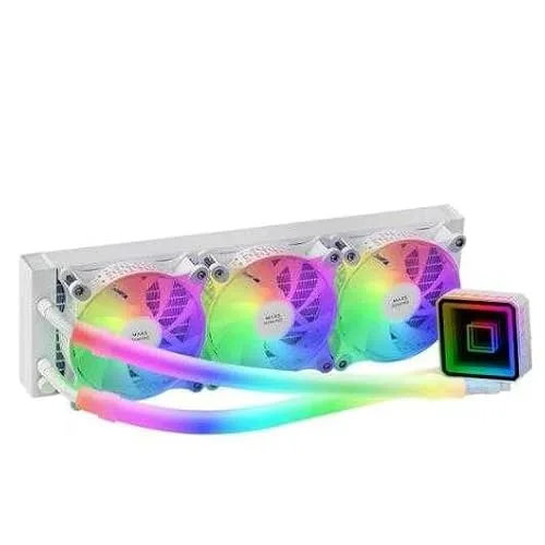 Mars Gaming ML-ULTRA360 Refroidissement Liquide Professionnel CPU TDP 650W Infinity Mirror 3x Ventilateurs FDB ARGB - vue 4