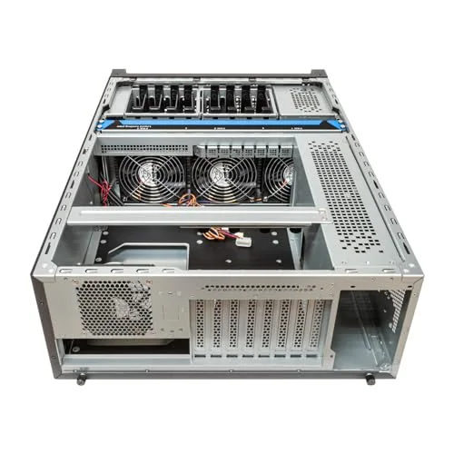 Rack 19 - UNYKACH - WS-SR630 - 4U - Aluminium - Refroidissement Liquide - Noir - vue 6