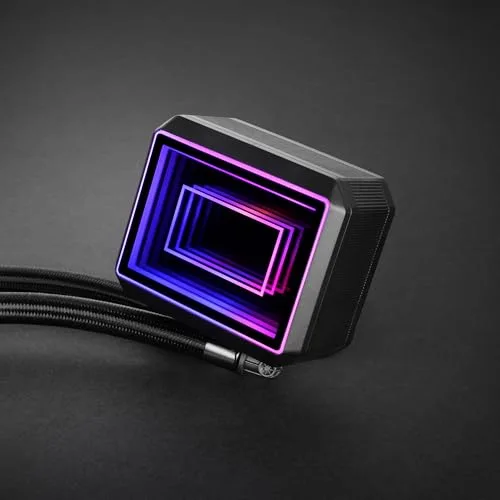 Refroidissement Liquide AIO - MARS GAMING - ML-TWO120 - 300W TDP - 1x Ventilateur ARGB - Silencieux - vue 2