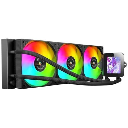Refroidissement Liquide AIO - MARS GAMING - ML-VISION360 - TDP 600W - 3 Ventilateurs ARGB - Écran LCD 4:3 - vue 6