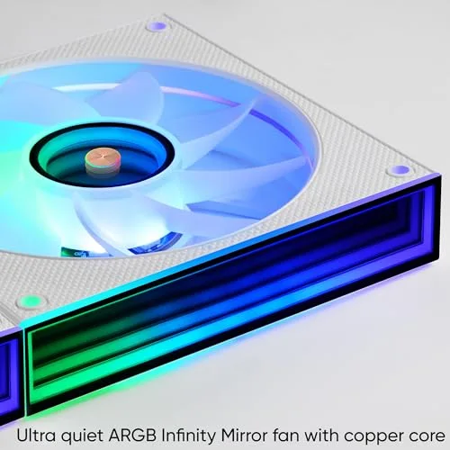 Refroidissement Liquide AIO - MARS GAMING - ML-VISIONII240 - 500W TDP - Écran IPS 28 - ARGB - vue 3