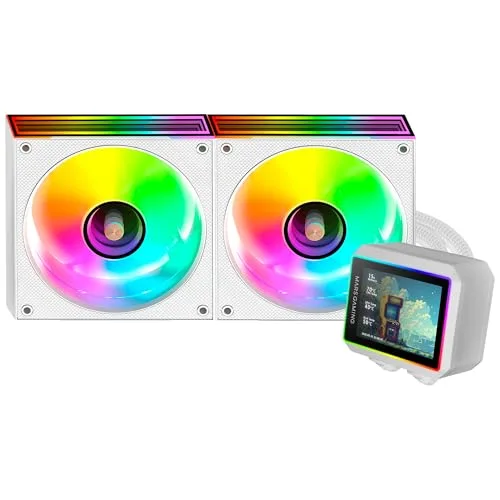 Refroidissement Liquide AIO - MARS GAMING - ML-VISIONII240 - 500W TDP - Écran IPS 28 - ARGB - vue 6