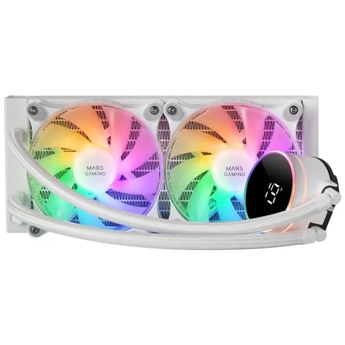 Refroidissement Liquide - Mars Gaming - ML-LCD240 - 500W - Écran LCD ARGB - Opti-Chamber 3rd Gen - vue 6