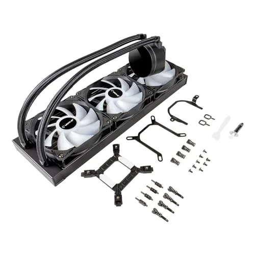 Refroidissement Liquide - UNYKACH - AquaStorm 360 - Compatible Intel/AMD - Aluminium/Cuivre - Noir - vue 2