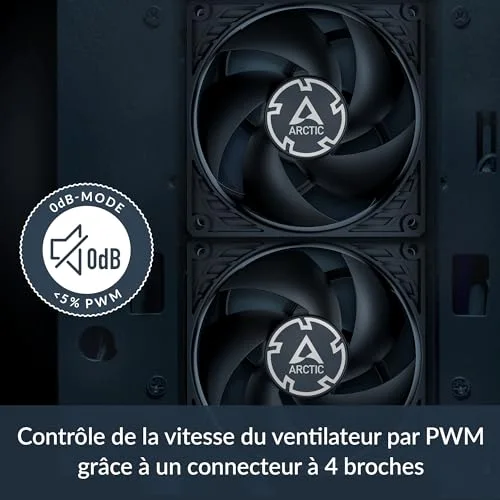 Refroidissement - ventilation - watercooling Arctic - ACFAN00298A - Lüfter P9 PWM PST - vue 3