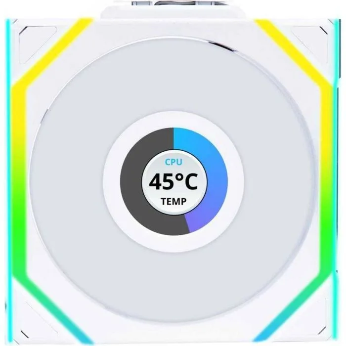 Lian Li UNI FAN SL Wireless LCD 120 Blanc