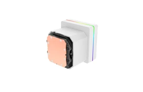 THERMALTAKE - TH240 V3 A-RGB Sync Snow - CL-W467-PL12SW-A - Watercooling AIO - Ventilateur 1x 240 mm ARGB - Blanc - vue 7