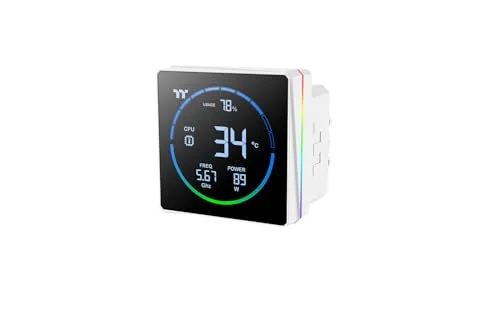 THERMALTAKE - TH360-S V3 A-RGB Sync Snow - CL-W472-PL12SW-A - Watercooling AIO - Ventilateur 1x 360 mm ARGB - Blanc - vue 9