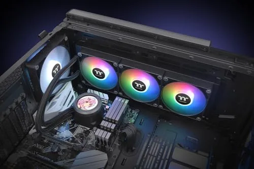 THERMALTAKE TH360 V2 Ultra A-RGB Sync - Watercooling AIO - 3x120mm - vue 7