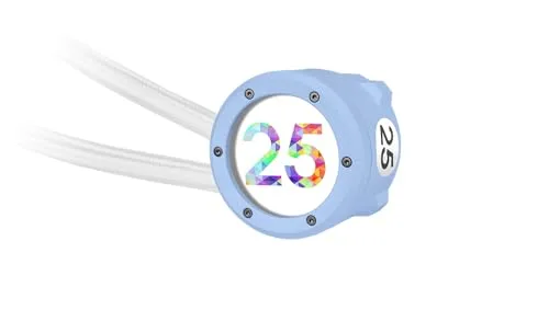 Thermaltake TH360 V2 Ultra ARGB Sync CPU Liquid Cooler Hydrangea Edition - vue 3