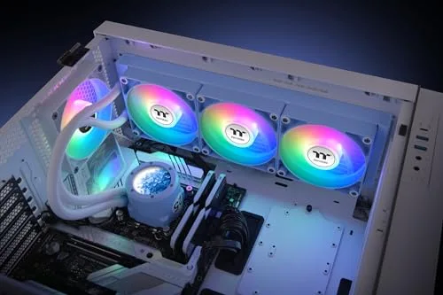 Thermaltake TH360 V2 Ultra ARGB Sync CPU Liquid Cooler Hydrangea Edition - vue 8